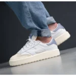 Classy New Balance Ct302 White And Hazy Blue Shoes For Men (SHH07803)