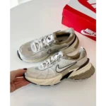 Premium Nike V2k Run Light Orewood Brown Shoes For Men (SW5882)