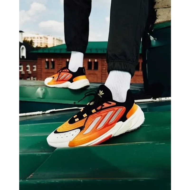 Trendy Adidas Ozelia Fiery Orange Shoes For Men (SHUB644)