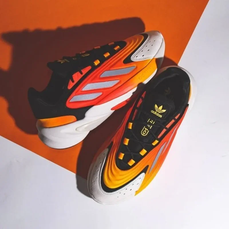 Trendy Adidas Ozelia Fiery Orange Shoes For Men (SHUB644)