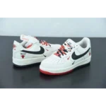 Trendy Air Force 1 Low Chicago Bulls White Red Black Shoes For Men (CSO45917)