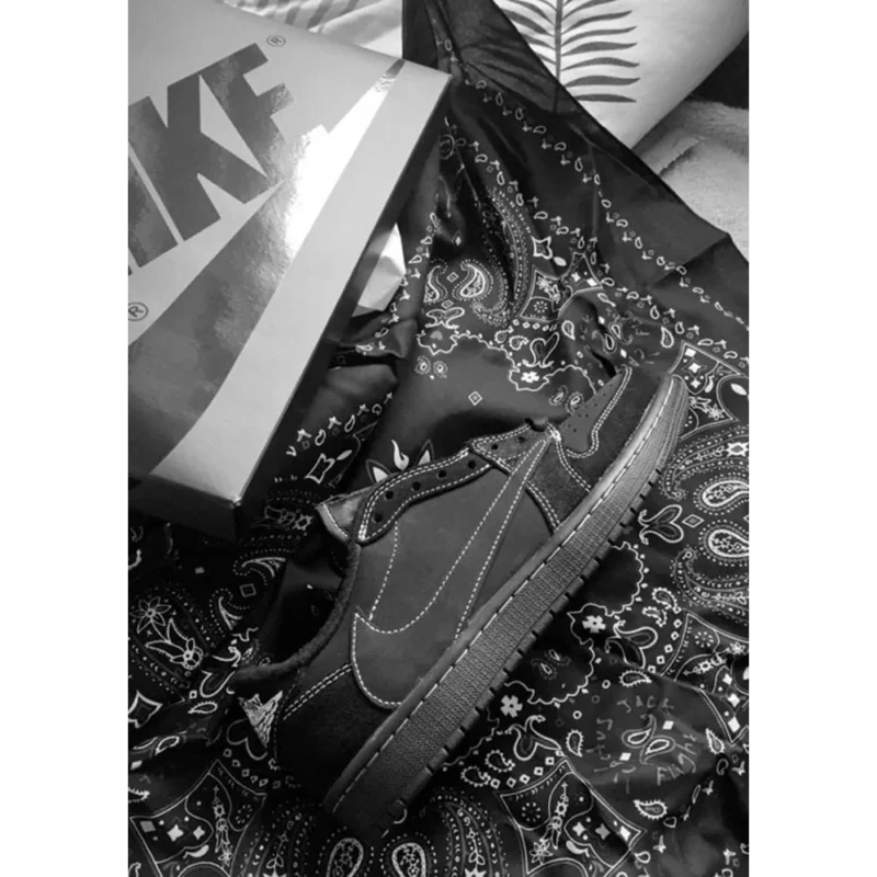 Classy Nike Air Jordan Retro 1 Low X Travis Scott Shoes For Men (SHH07721)