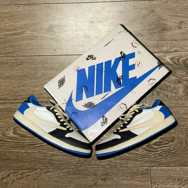 Trendy Nike Air Jordan Retro 1 Low X Travis Scott Shoes For Men (SHUB533)