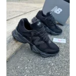 Trendy New Balance 9060 Full Black Shoes For Men (SW6632)