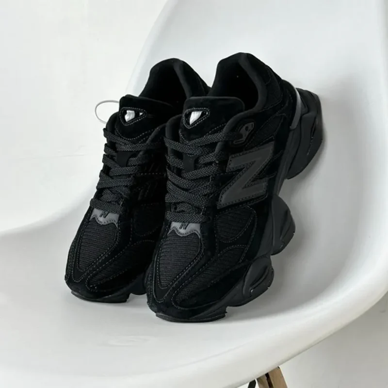 p-133-17-50-29-835893.webp Trendy New Balance 9060 Full Black Shoes For Men (SW6632)