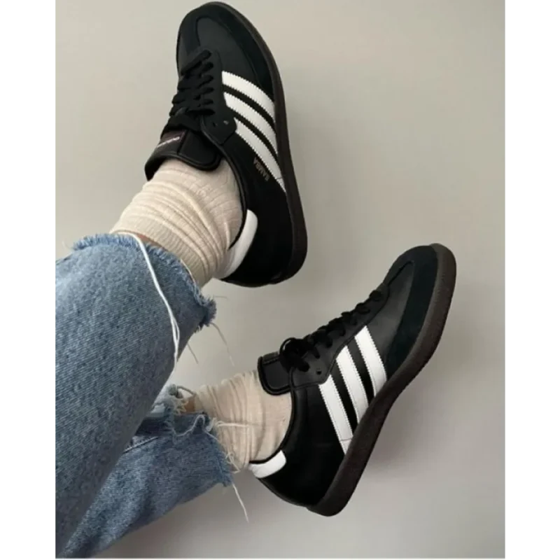 Classy Adidas Samba Black Shoes For Men (SHH07722)