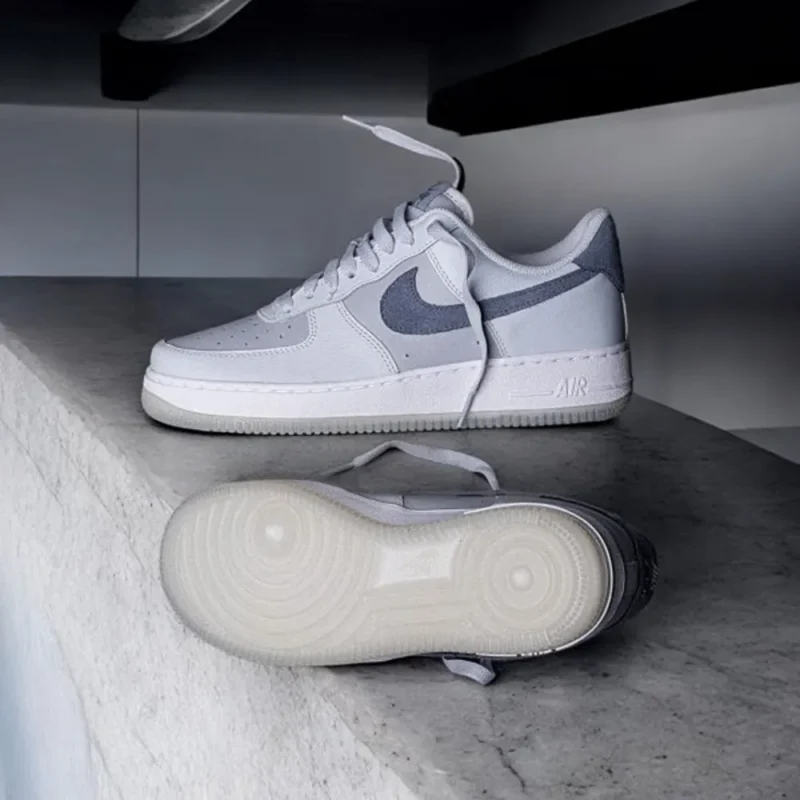 Trendy Nike Air Force 1 Low 07 Lv8 Pure Platinum Shoes For Men (SW5716)