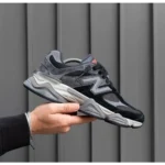 Trendy New Balance 9060 Black Castlerock Grey Shoes For Men (SW6245)