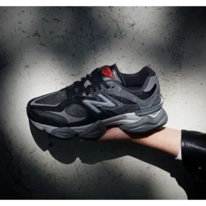 Classy New Balance 9060 Black Castlerock Shoes For Men (SW6357)