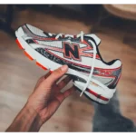 Classy New Balance 740 Silver Red Shoes For Men (SHH07812)