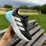 Stylish Adidas Adistar Turbo Black Blue Shoes For Men (SW5650)