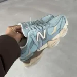 Stylish New Balance 9060 Blue Haze Shoes For Men (HOF911)