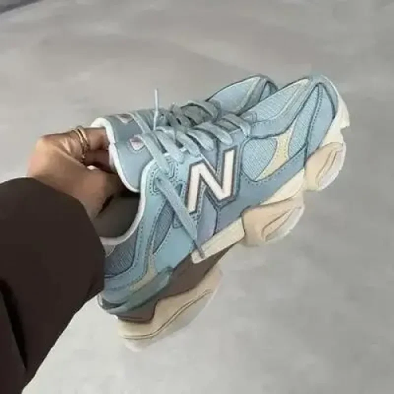 Stylish New Balance 9060 Blue Haze Shoes For Men (HOF911)