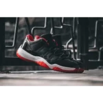 Stylish Nike Air Jordan 11 Low Bred Shoes For Men (SW5668)