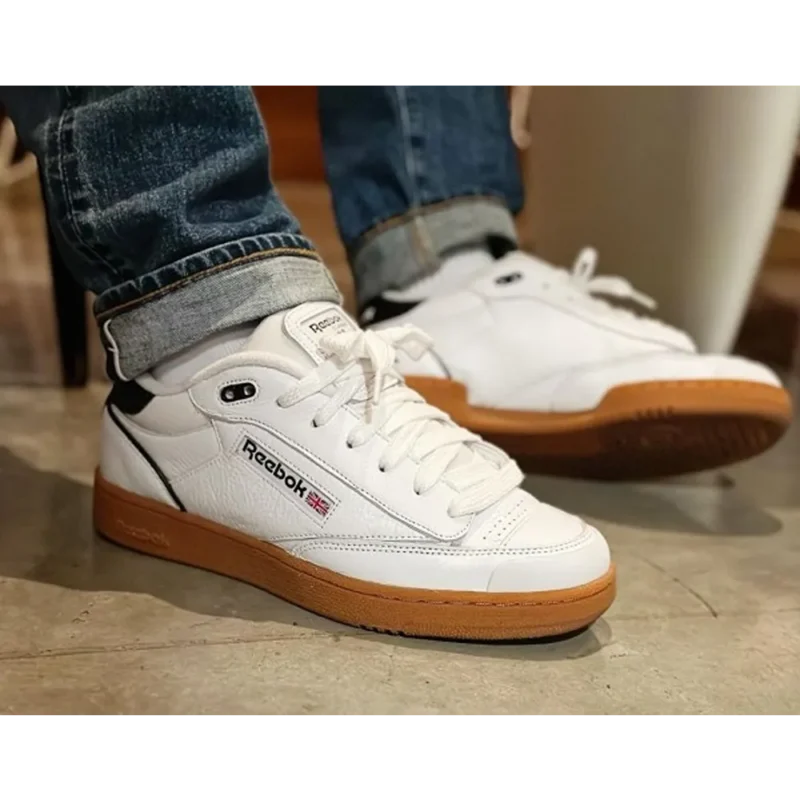 Imported Reebok Club C Bulc White Black Shoes For Men (SW6649)