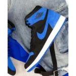 Stylish Nike Air Jordan 1 High Royal Blue Shoes For Men (SW5786)