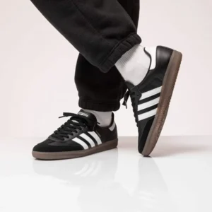 Trendy Adidas Samba Black To Black Shoes For Men (SHUB544)