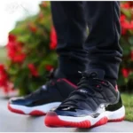 Stylish Nike Air Jordan 11 Low Bred Shoes For Men (SW5668)