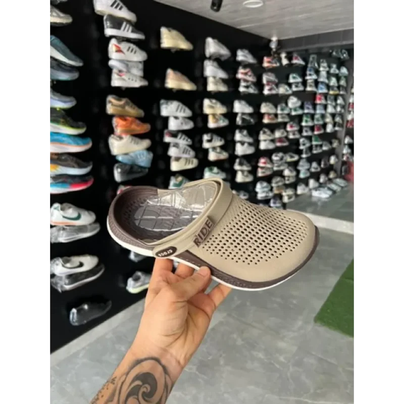 Premium Crocs Lite Ride 360 Brown White For Men (HOF879)