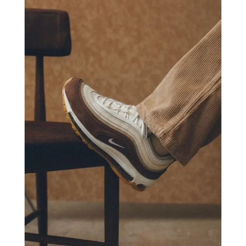 Trendy Nike Airmax 97 Muslin Pink Foam Shoes For Men (SHUB656)