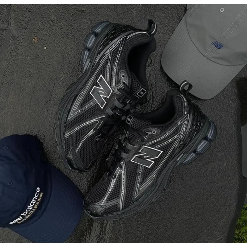 Trendy New Balance 1906r Black Silver Metalic Shoes For Men (SW5727)