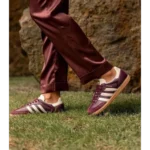 Classy Adidas Samba Classic Maroon Shoes For Men (SHH07856)