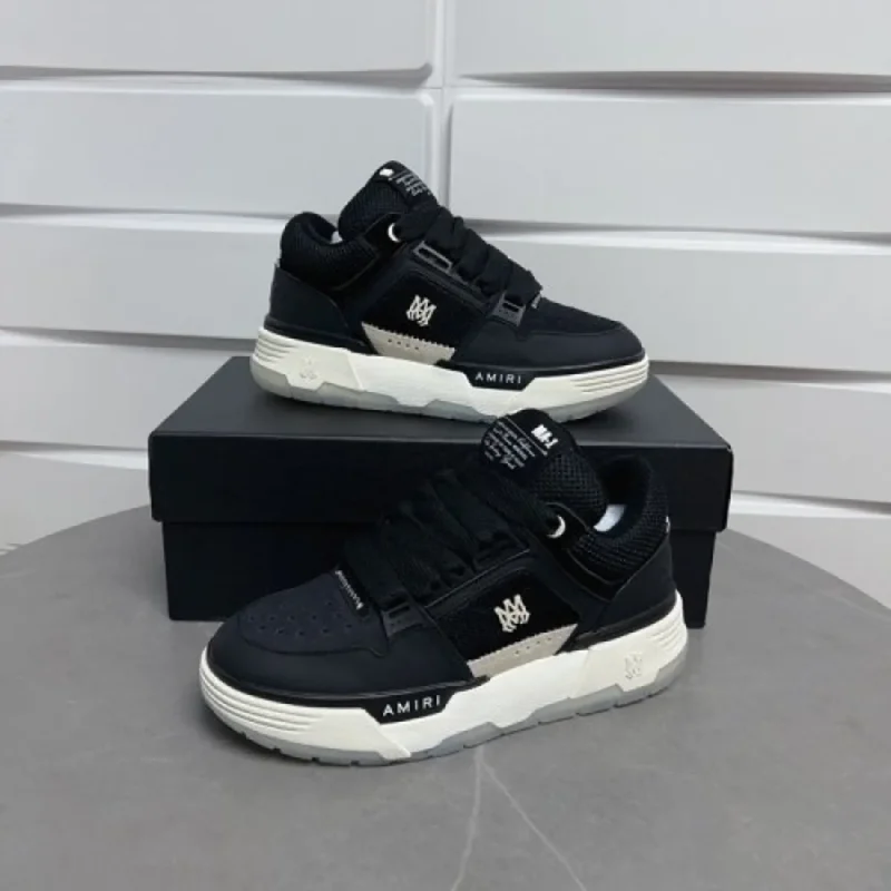 Imported Amiri Ma 2 Black Shoes For Men (SOS2810)