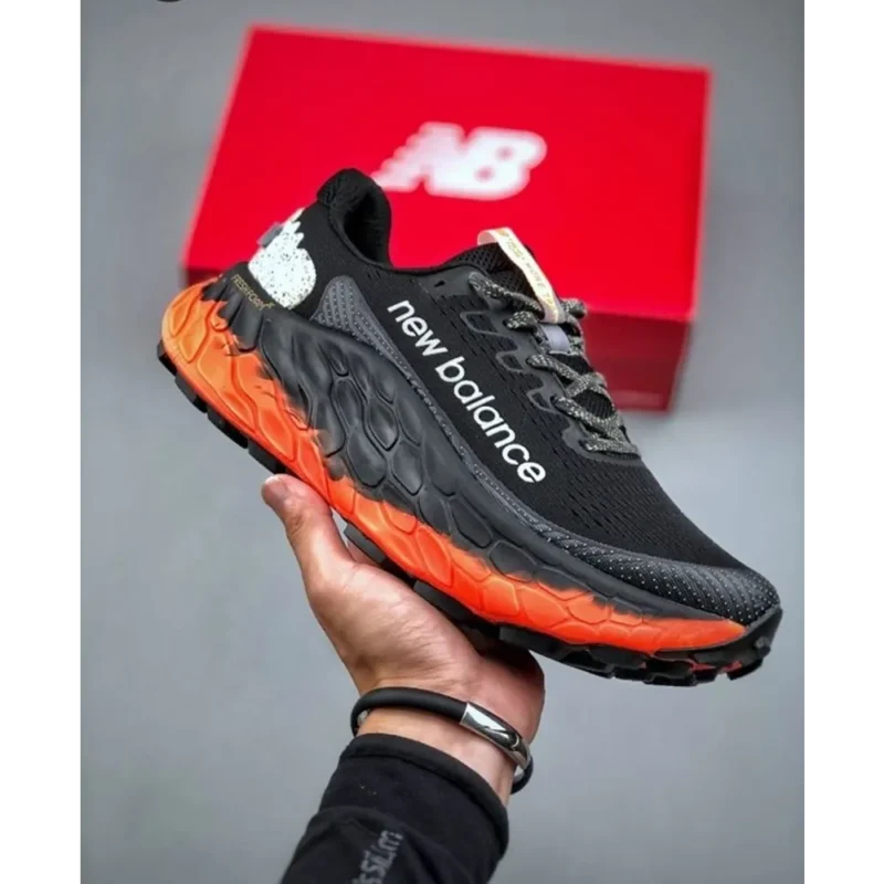 Imported New Balance Fresh Foam X More Trail V3 Trail Black Shoes For Men (SW5906)