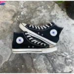 Classy Converse All Star High Black Shoes For Men (SHH07735)