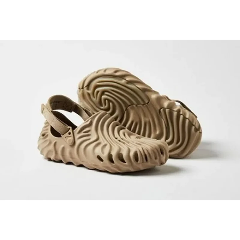 Premium Crocs Salehe Bembury Clogs Khaki For Men (HOF859)