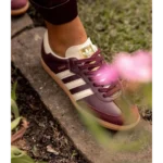 Classy Adidas Samba Classic Maroon Shoes For Men (SHH07856)