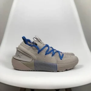 Trendy Under Armour Hovr Phantom 3 Grey Blue Shoes For Men (SW6247)