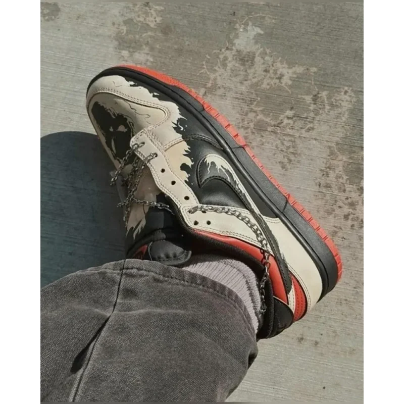 Imported Nike Sb Dunk Low Ghost Rider Shoes For Men (SW5738)