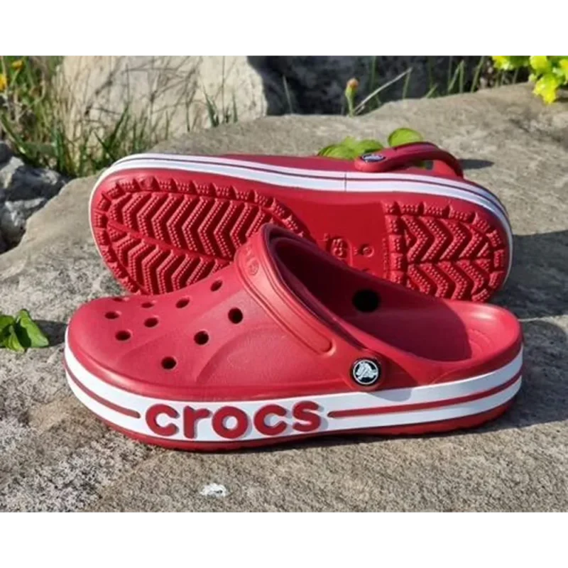 Premium Crocs Classic Bayaband Clogs Royal Red For Men (HOF863)