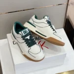 Trendy Dolce & Gabbana New Roma Top Low White Green Shoes For Men (SHUB663)