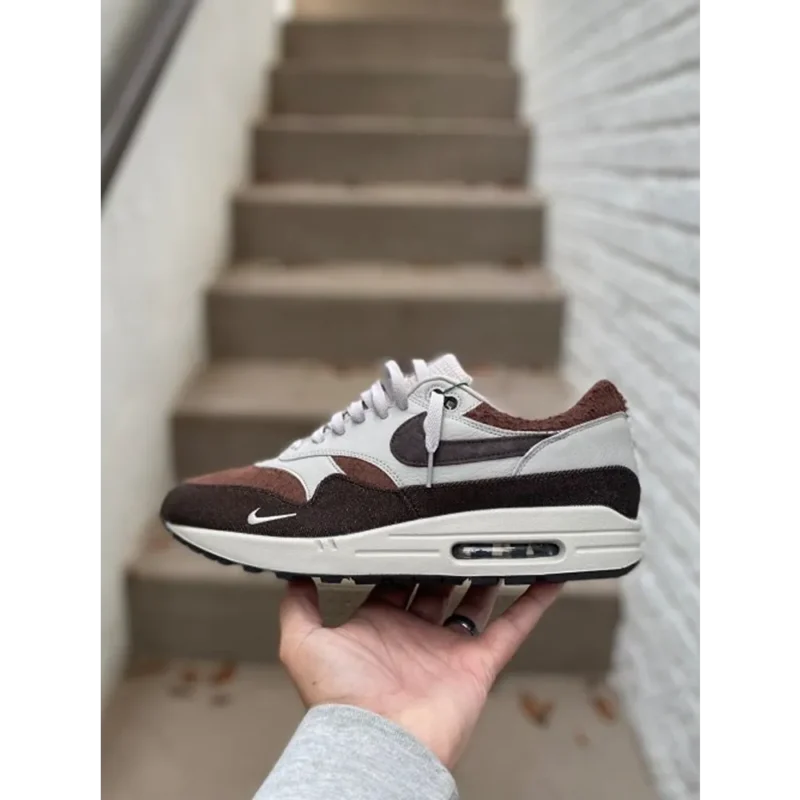 Trendy Nike Air Max 1 Brown Stone Shoes For Men (SHUB552)