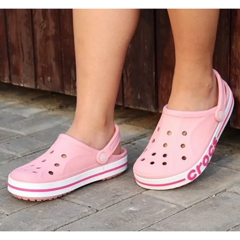 Premium Crocs Classic Bayaband Clogs Pink For Men (HOF865)
