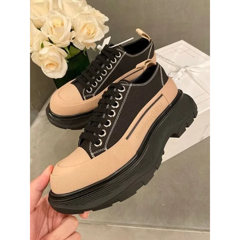 Trendy Alexander Mcqueen Tread Slick Low Pink Shoes For Men (SW6792)