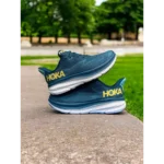 Premium Hoka Clifton 9 Navy Blue Shoes For Men (GF1344)