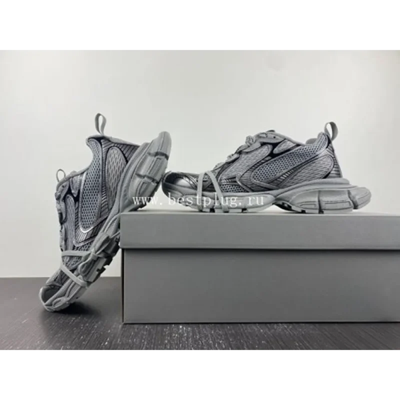 Premium Balenciaga 3 Xl Full Grey Shoes For Men (HOF867)