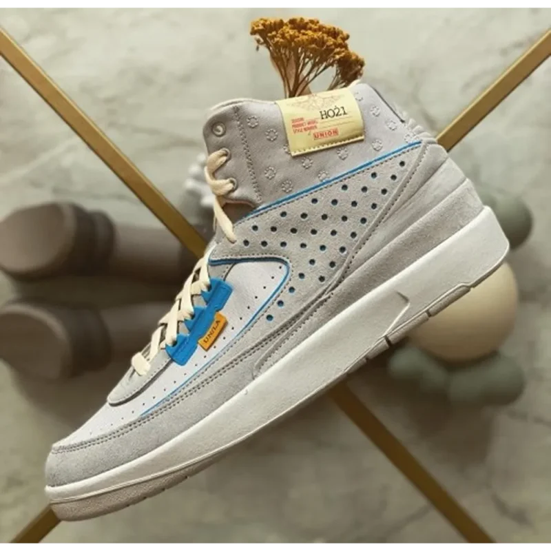 Trendy Jordan Retro 2 SP Union Grey Fog Shoes For Men (SHUB667)