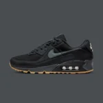 Trendy Nike Air Max 90 Black Gum Shoes For Men (SHUB556)