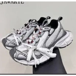 Premium Balenciaga 3 Xl Silver Shoes For Men (HOF869)