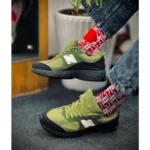 Classy The Basement X New Balance 2002r Olive Black Shoes For Men (SHH07826)