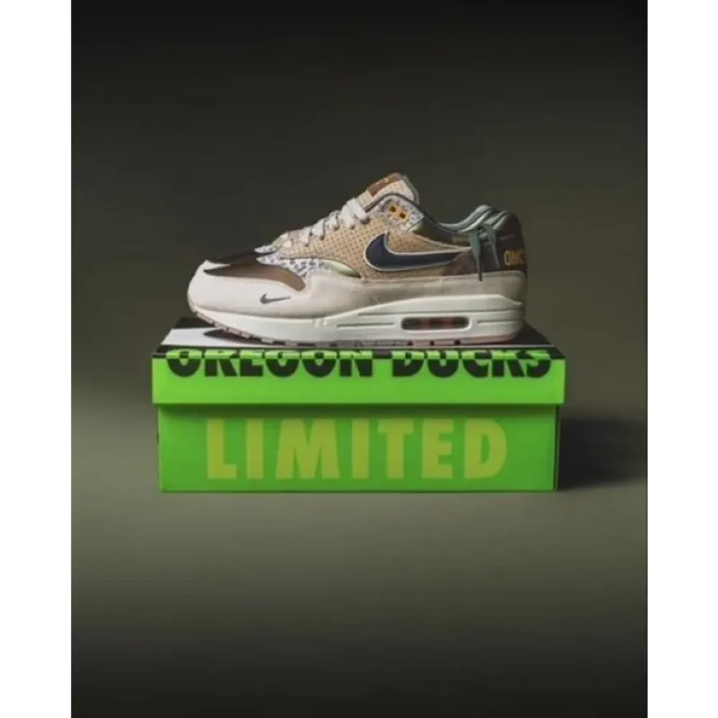 Premium Nike Air Max 1 University Of Oregon Shoes For Men (SW5888)
