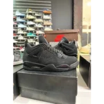 Imported Air Jordan Retro 4 Black Cat Shoes For Men (SOS2802)