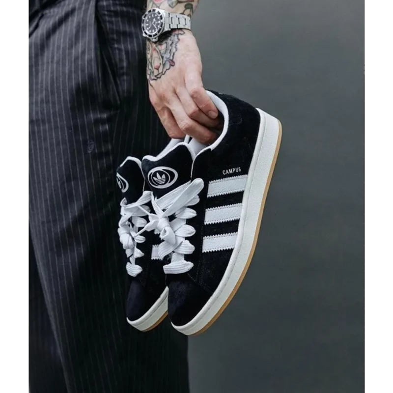 Premium Adidas Campus 00s Black Shoes For Men (SW6221)