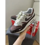 Stylish Nike Air Max 1 Velvet Brown Shoes For Men (SW5670)