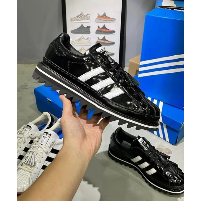 Trendy Adidas X Clot Superstar By Edison Chen Black Shoes For Men (SW6796)