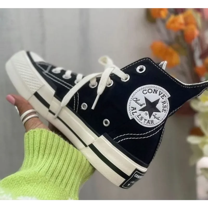 Premium Converse Chuck 70 Plus Black Shoes For Men (SW6521)